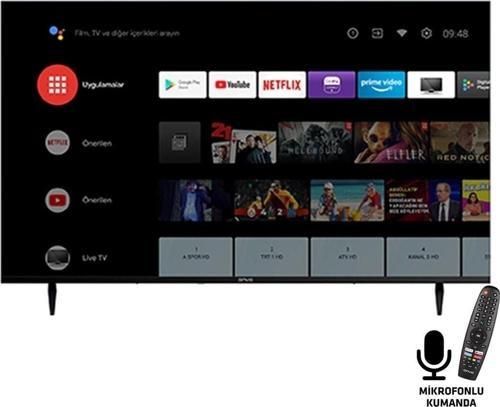 Ov55F900 55" 139 Ekran Uydu Alıcılı 4K Ultra Hd Android Smart Led Tv