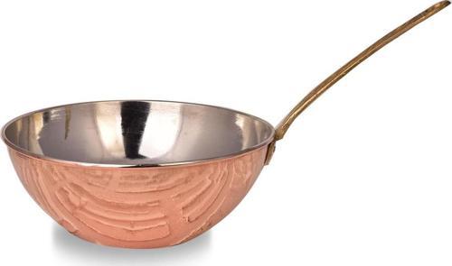 Premium Collection Bakır Wok Tava 25cm İnce