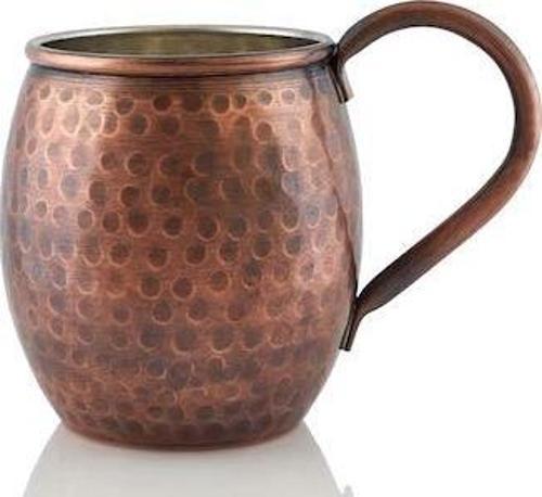 Premium Collection Malof Bakır Bardak 500ml Oksit Dövme