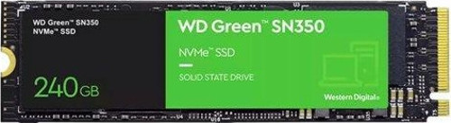 Wd 240GB Green SN350 WDS240G2G0C 2400-900MB-s PCIe NVMe M2 SSD Harddisk