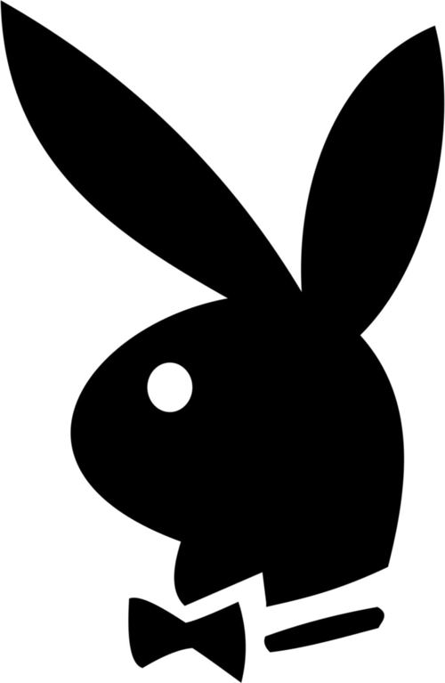 Playboy Tavşan Sticker 40 x 60 Cm