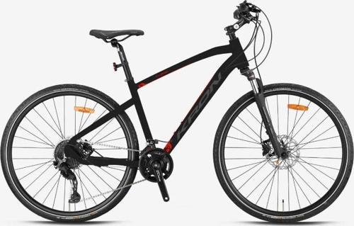 TX 500 - 28'' CITY - 18' - 20 Vites - H.DISC - Mat Siyah Füme-Kırmızı