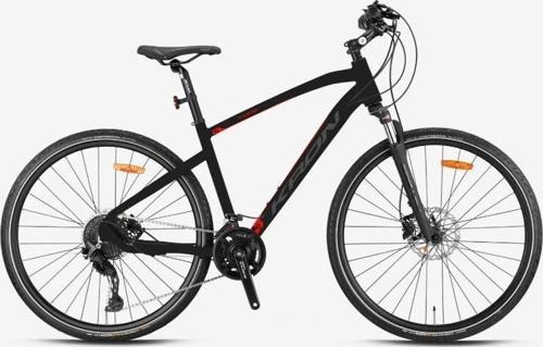 TX 500 - 28'' CITY - 20' - 20 Vites - H.DISC - Mat Siyah - Füme-Kırmızı