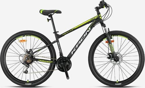 VORTEX 4.0 - 26  MTB - 16' - 21 Vites - M.DISC - Mat Siyah-Gri/Neon Sarı