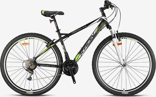 Vortex 4.0 -29"  Mtb - 18 - 21 Vites - V.B. (Papuç Fren) - Mat Siyah-Neon Sarı/Gri