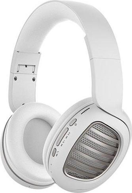 Sn-Bt55 Dıamond Tf Kart Özellikli Beyaz Bluetooth Kulaklık