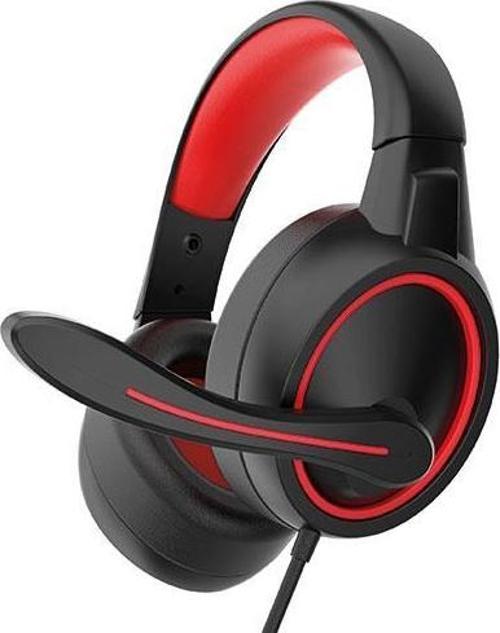 SN-GX1 ERGO Siyah-kırmızı 3,5mm Gaming Oyuncu Mikrofonlu Kulaklık