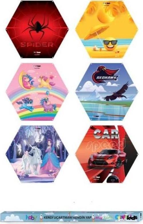 Craft Kıds Uçurtma Altıgen Kendin Yap