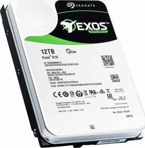 12TB Exos 3.5" Sata 3.0 7200 Rpm Harddisk ST12000NM001G Harddisk