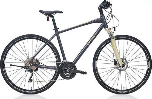 SPORTIVE 230 ERKEK ŞEHİR BİSİKLETİ 457H HD 28 JANT 30 VİTES MAT KOYU GRİ BRONZ AÇIK GRİ
