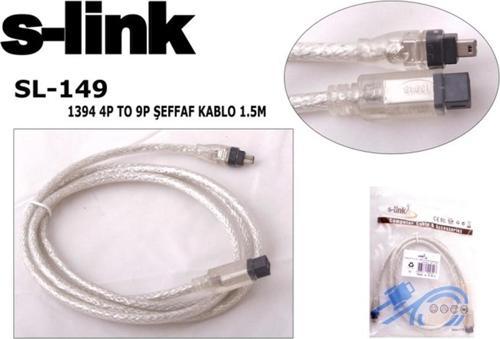 SL-149 1.5mt 4-9 1394 Firewire Kablo