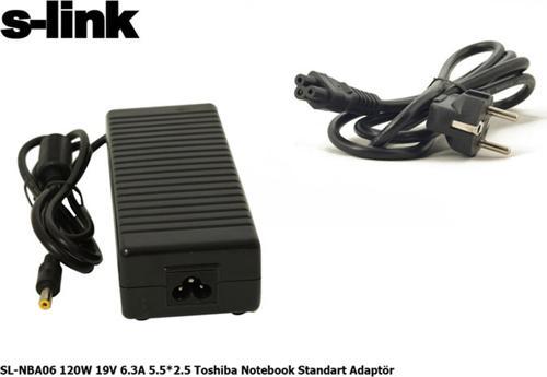 SL-NBA06 120w 19v 6.3a 5.5-2.5 Notebook Adaptör