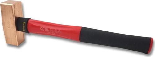 1000 gr Bakır Çekiç Ergonomik Fiber Saplı L18F-1000
