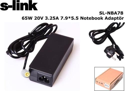 SL-NBA78 65w 20v 3.25a 7.9-5.5 Notebook Adaptörü