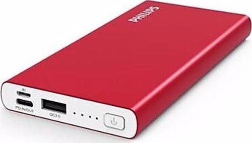 DLP6733 10.000mAh 18 W QC 3.0 Hızlı Şarj Powerbank Kırmızı