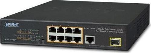 8-Port 10-100TX 802.3at-af PoE+ Injector Po