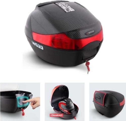 WOGEN KARBON ÇANTA 33 L - SIRT DAYAMALI PREMIUM - SİYAH - 1401 022