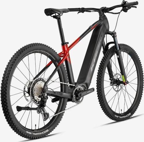 MAKALU - 29  - MTB 17' - 12 Vites - Elektrikli - H.Disc - Mat Siyah - Siyah/Kırmızı