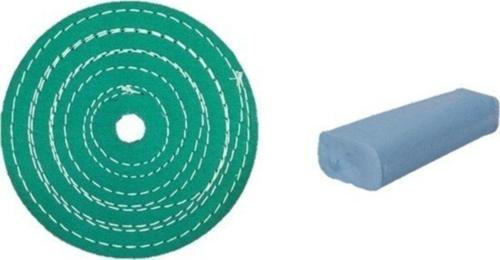 Mavi Cila Ve Dikişli 150 Mm Polisaj Keçesi