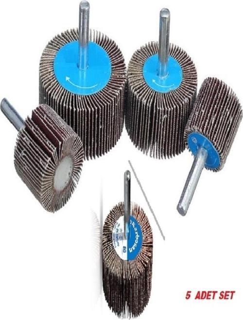 Saplı Mop Zımparalar Seti 5 Adet Karışık