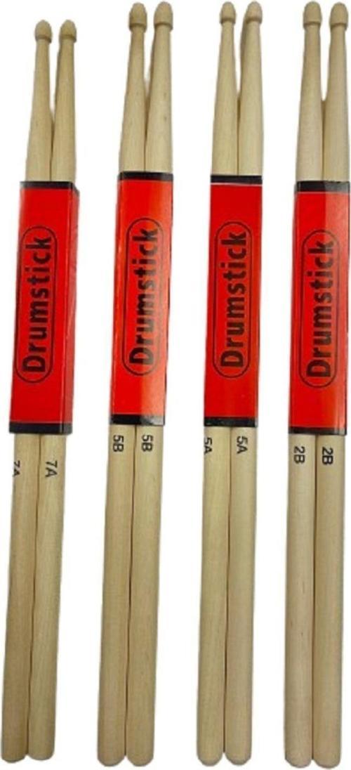 Baget 2B - 5A - 5B - 7A Profesyonel Sağlam Üst Kalite 1'Er Çift (Bateri Çubuğu)
