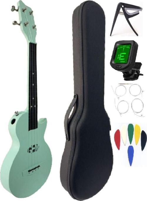 Carbon Fiber Ukulele Tam Profesyonel Ful Set