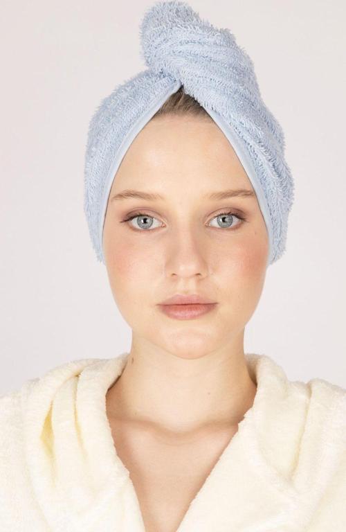 Düğmeli Saç Kurutma Bonesi