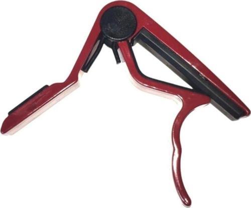 Gitar Kapo Kelepçe Kaliteli Kırmızı Renk