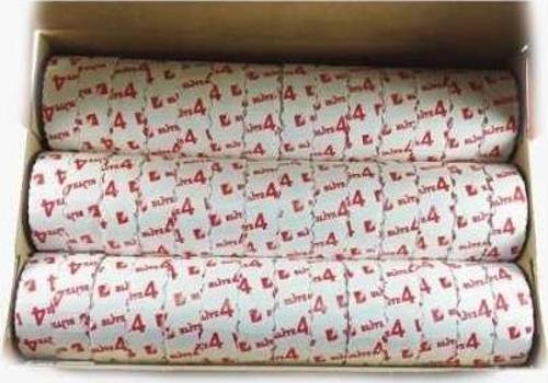 Beyaz Meto Etiket (4 Numara - 42 li Paket)