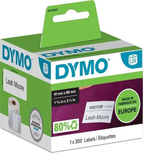 11356 LW Çok Amaçlı Etiket 41X89mm / 300 lü Paket S0722560  1-7/10''inç x 3-1/2''inç