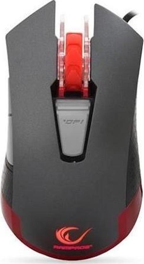 SMX-R11 CYREX Usb Siyah-Kırmızı 1200-4000Dpi Makrolu Oyuncu Mouse