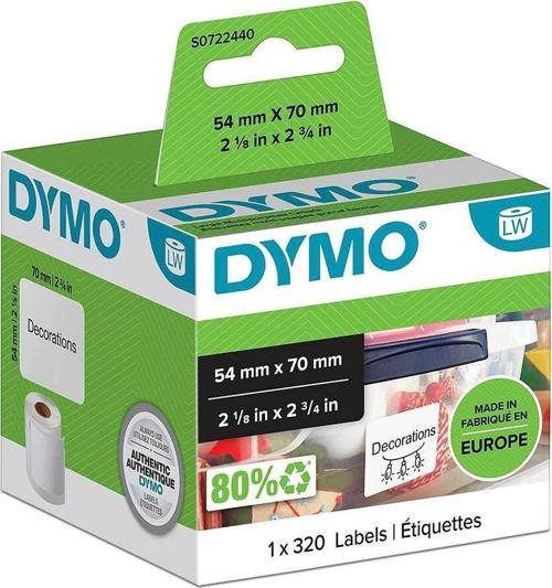 99015 LW Çok Amaçlı Adres Etiketi 54x70 320 li Paket 2-1/8''inç x 2-3/4''inç