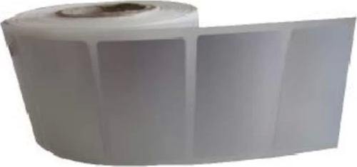 1000'li Sarım Tekli Silver Mat Barkod Etiketi 30 x 50