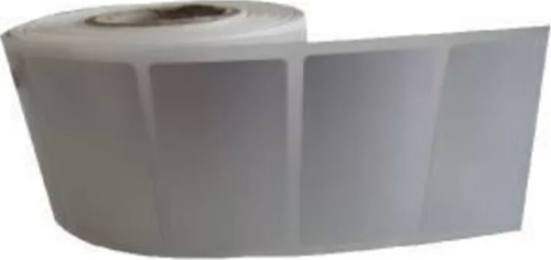 1000'li Sarım Tekli Silver Mat Barkod Etiketi 30 x 60