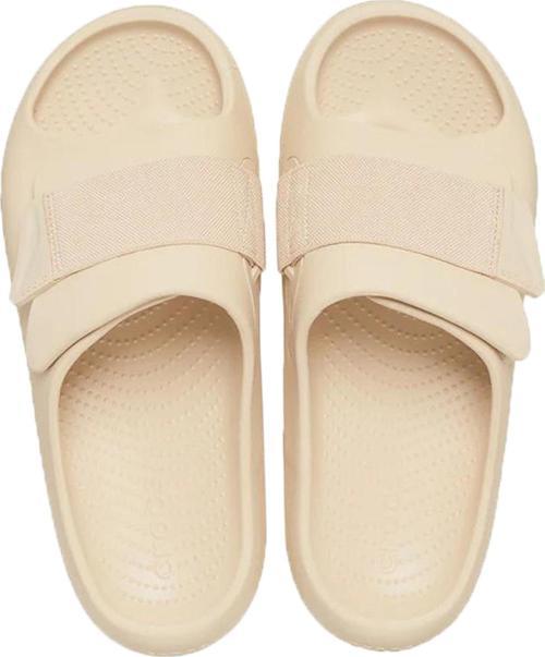 209413-2DS Crocs Mellow Luxe Recovery Slide Terlik Krem