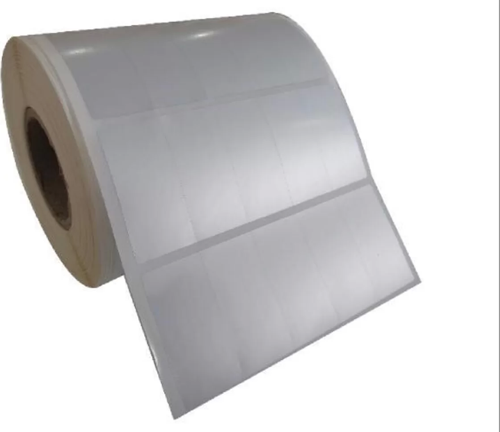 5000'li Sarım 5'li Silver Mat Barkod Etiketi 40 x 20