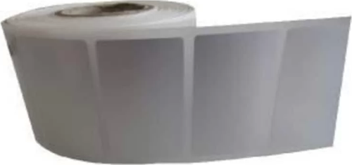 750'li Sarım Tekli Silver Mat Barkod Etiketi 50 x 75