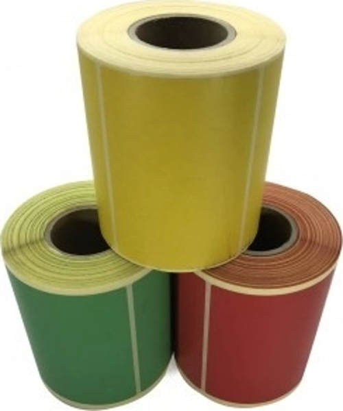 RENKLİ TERMAL BARKOD ETİKETİ 75 X 100 500 ADET