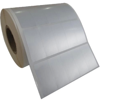 SİLVER MAT BARKOD ETİKETİ 40X20 5 Lİ 5000 ADET