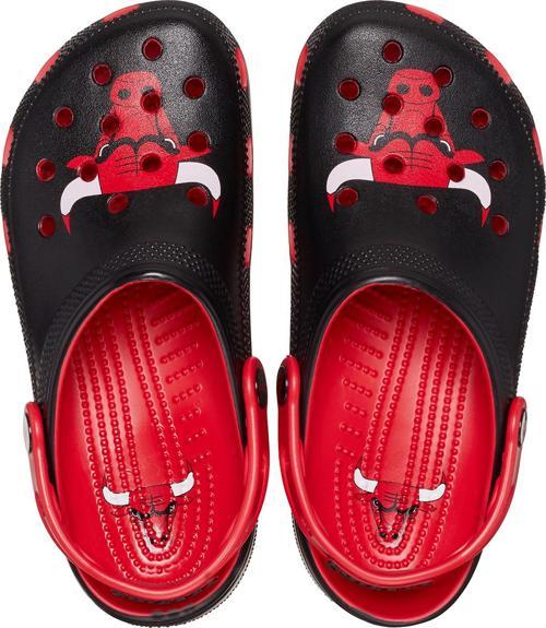 209441-6WC Crocs Nba Chicago Bulls Cls Clg Terlik Siyah