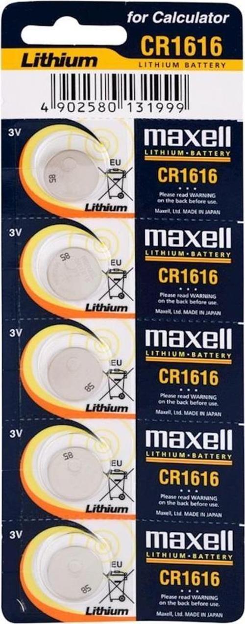 CR1616 3V Lithium Pil 5li Kartela