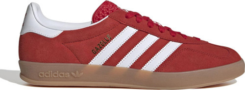 JI2063-E adidas Gazelle Indoor Erkek Spor Ayakkabı Kırmızı