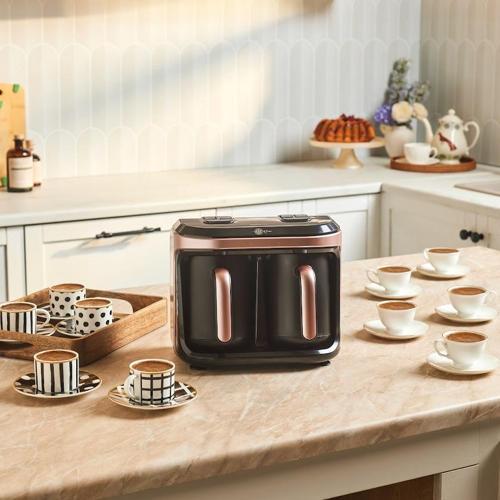 Hatır Hüp Düet Aroma İkili Türk Kahve Makinesi Rosegold