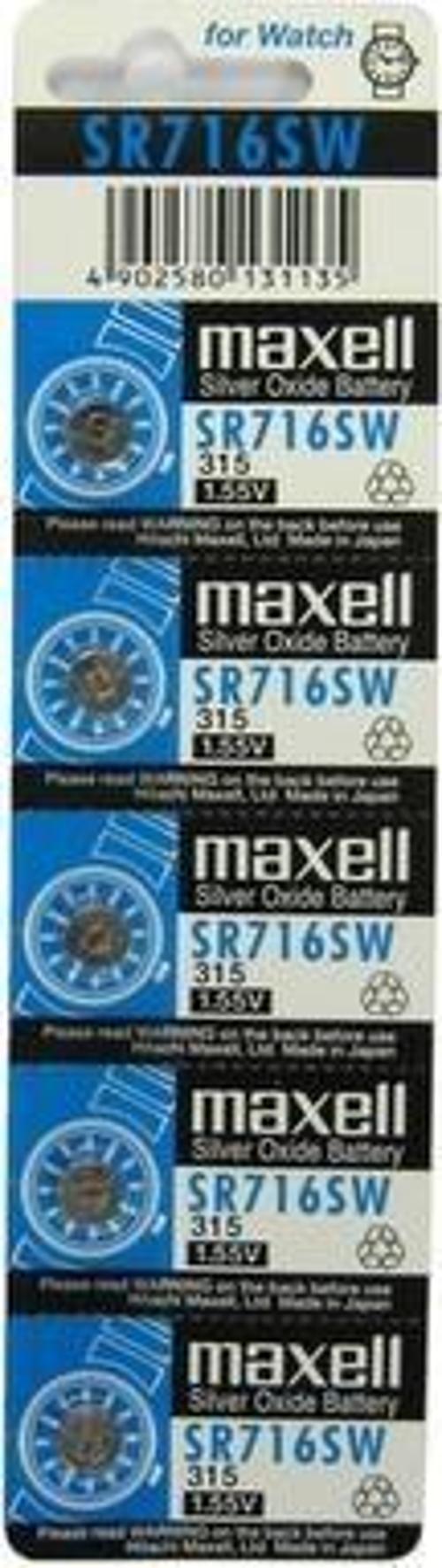 Sr-716Sw-315 10lu Paket Pil