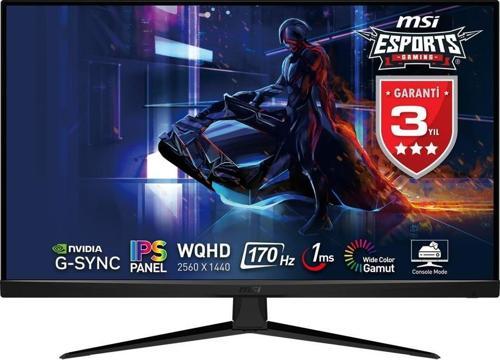 G321Q 31.5 IPS QHD 170HZ 1MS FREESYNC PREMIUM FLAT GAMING MONITOR