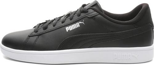 390987-02 Puma  Smash 3.0 L Erkek Spor Ayakkabı Siyah
