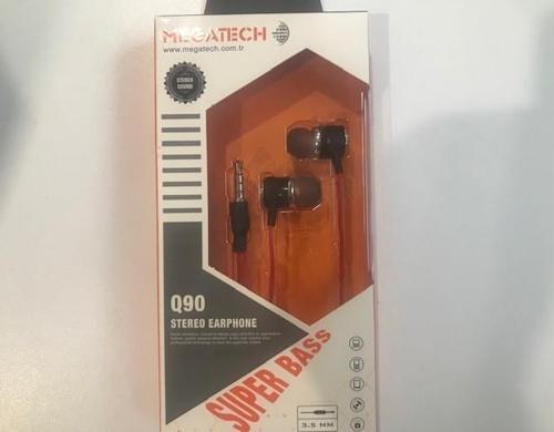 Q90 Kırmızı Mikrofonlu Kulaklık