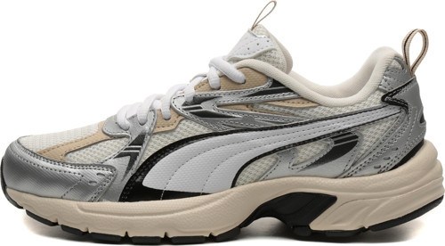 392322-04 Puma Milenio Tech Erkek Spor Ayakkabı Krem