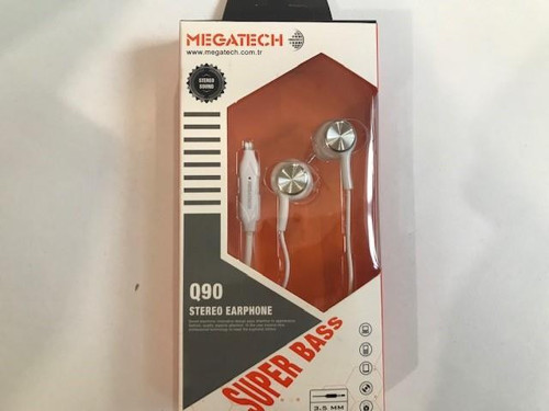 QG-90 Beyaz Mikrofonlu Kulaklık Mıknatıslı