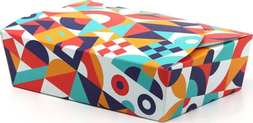 Konik Kilitli Kutu Orta Ebat 19 x 12 cm - 100 Adet